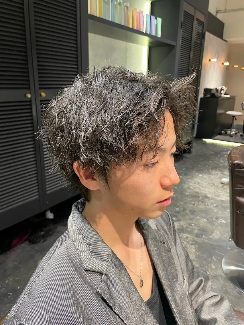 パーマ メンズ メンズパーマ メンズツイストパーマ ツイストパーマ カット パーマ 💈メンズ職人 ルキト💈のヘアスタイル