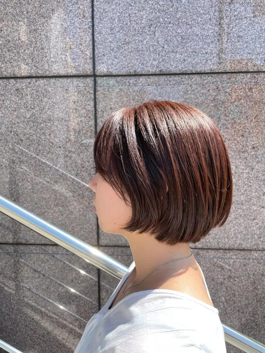 ショート luck みうのヘアスタイル