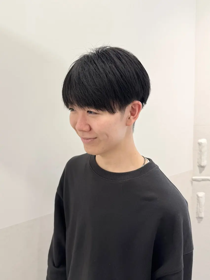 メンズ マッシュ カット ✂️メンズ専門✂️ カワカミハルキのヘアスタイル
