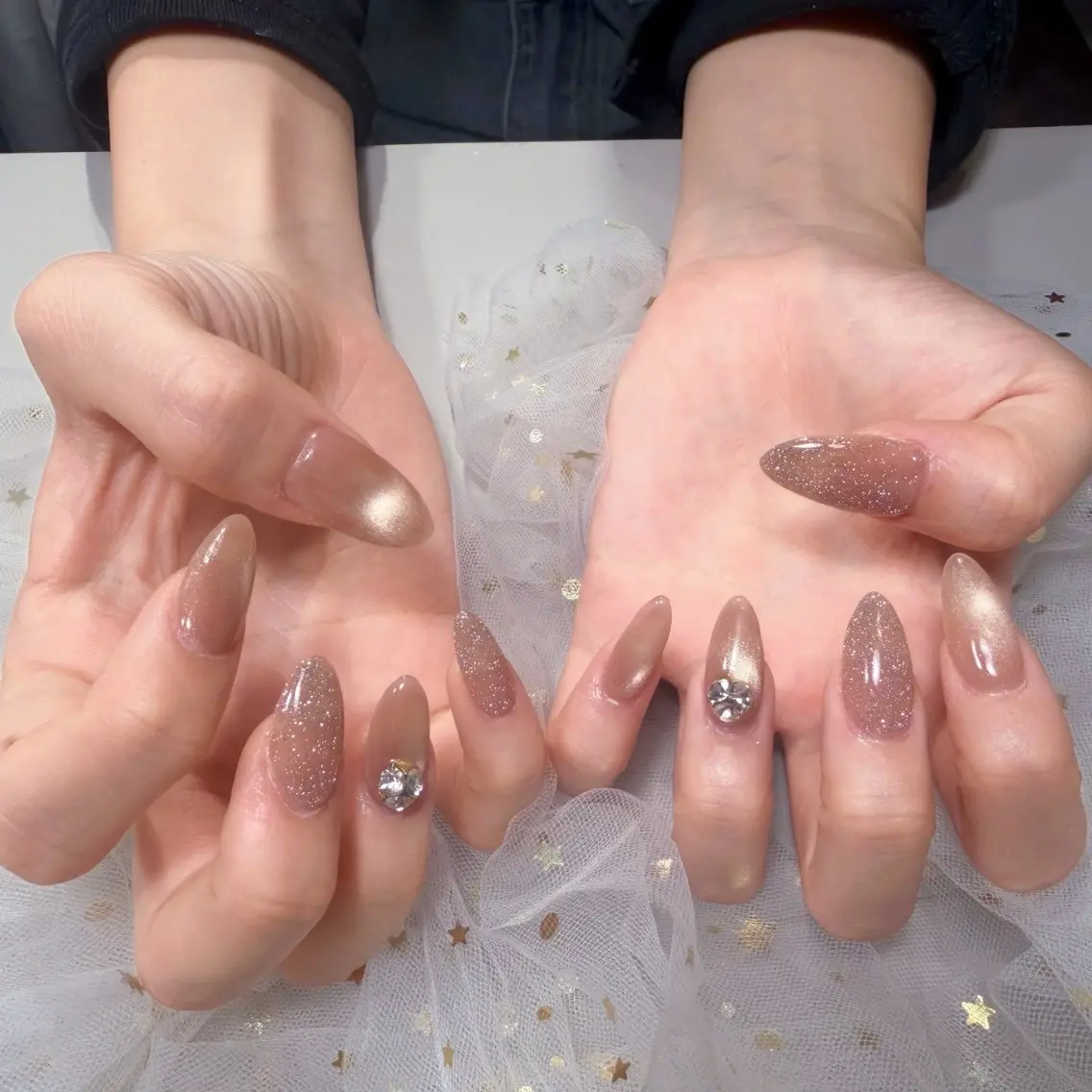 ネイル 長さ出し U.MI Nail Salonのネイルデザイン