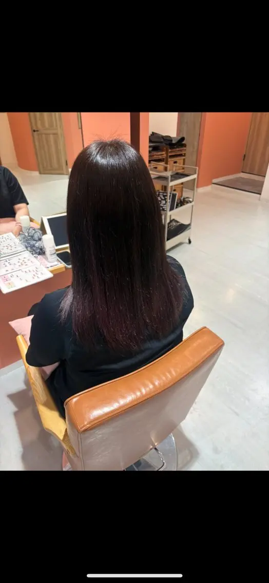 インナーカラー(ブリーチあり)の写真