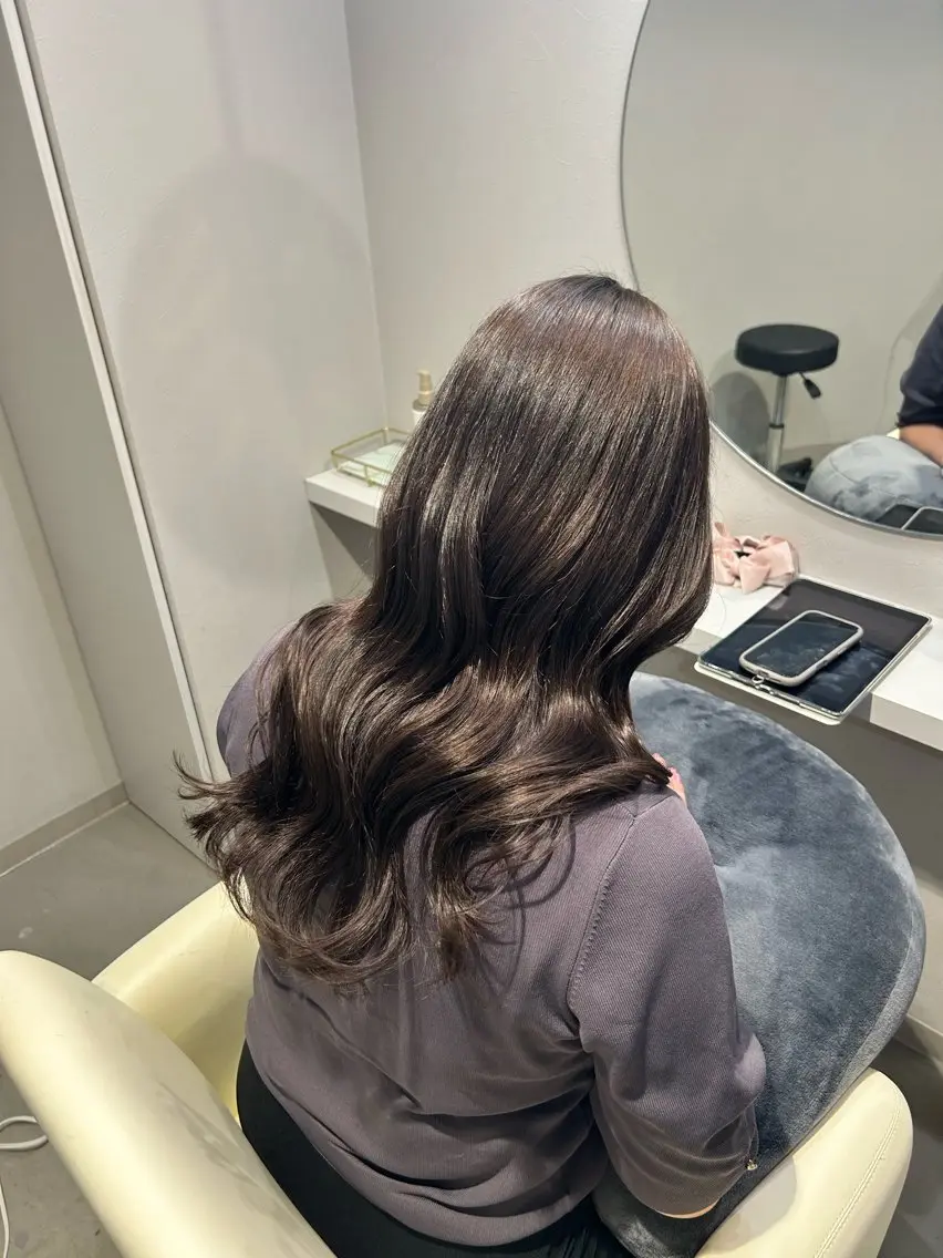 ロング カラー ヘアカラー トリートメント ヘッドスパ ❤︎RELACE 千葉 恋華❤︎のヘアスタイル