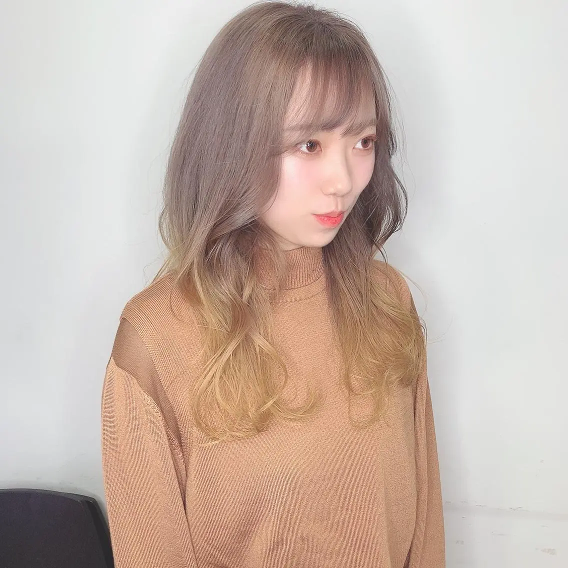 ロング カラー AMI ウルフパーマ/メンズのヘアスタイル