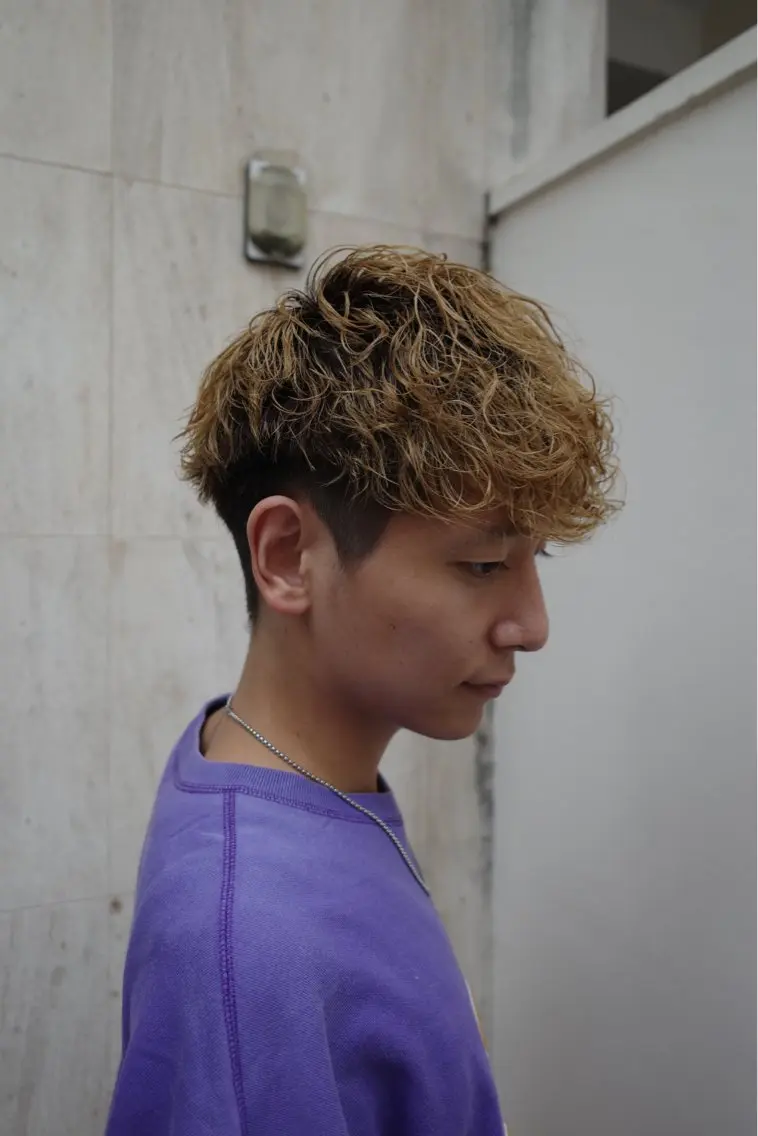パーマ メンズ マッシュ 波巻きパーマ カット パーマ トリートメント ✨メンズスタイル✨ Daiのヘアスタイル