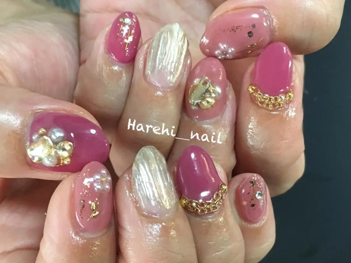 ネイル ハンドネイル Harehi_ nailのネイルデザイン