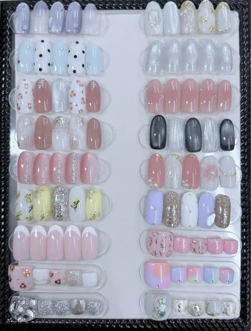 【付替オフなし】【ハンドモデル様】定額アートコースの写真