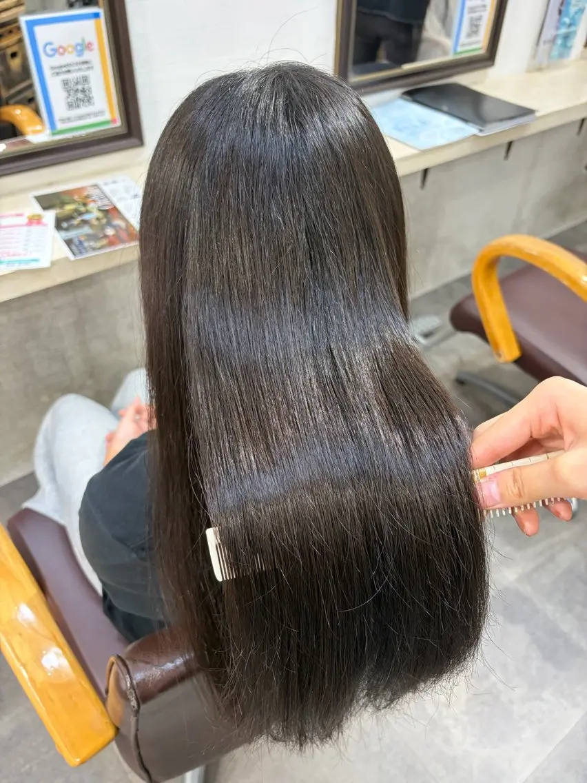 ロング 縮毛矯正 ⭐️U-topia ⭐️和泉田 りさ⭐️のヘアスタイル