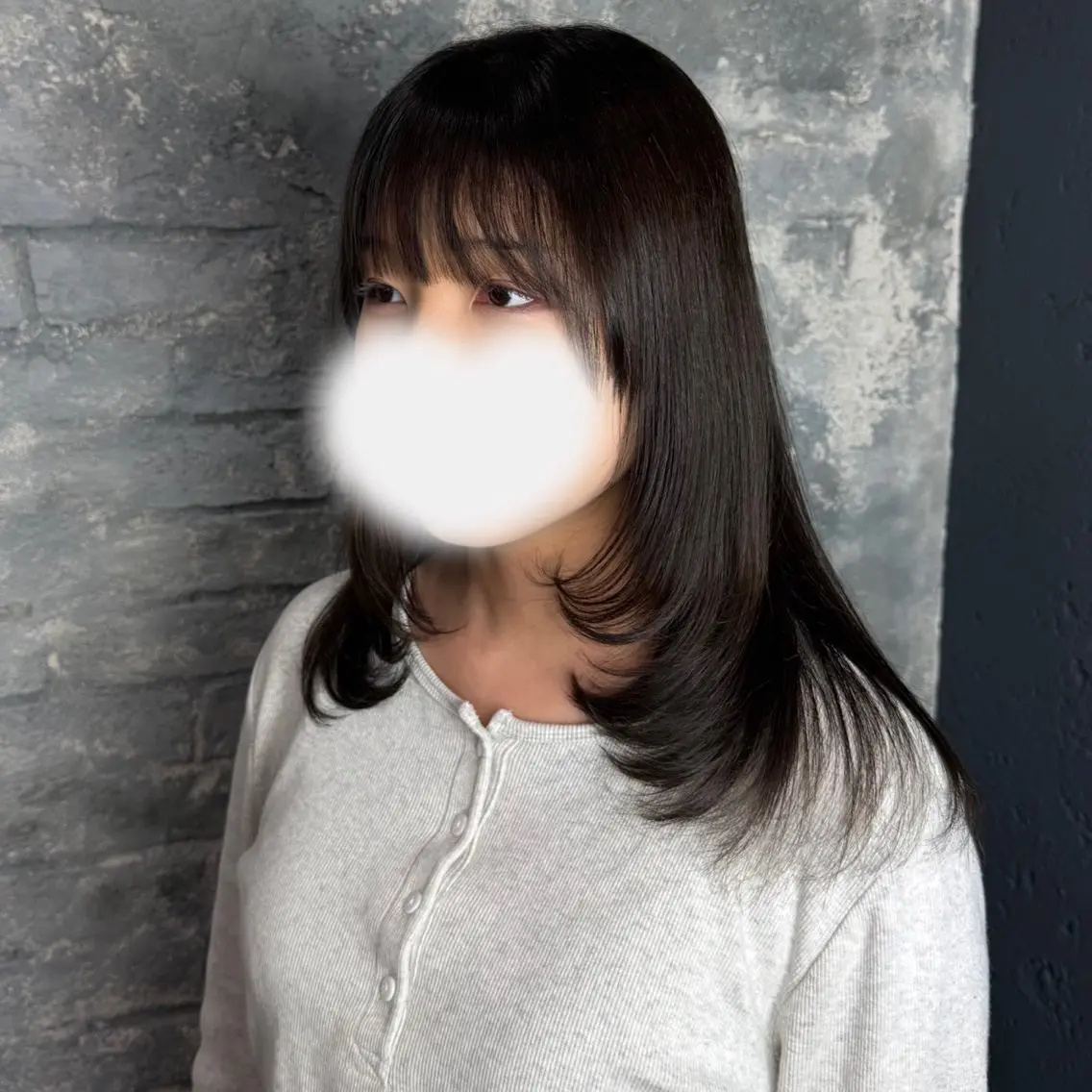 ミディアム カラー ブラウンカラー 透明感カラー グレージュ 艶カラーモデル募集 池袋🍀ﾅﾙ🌼のヘアスタイル