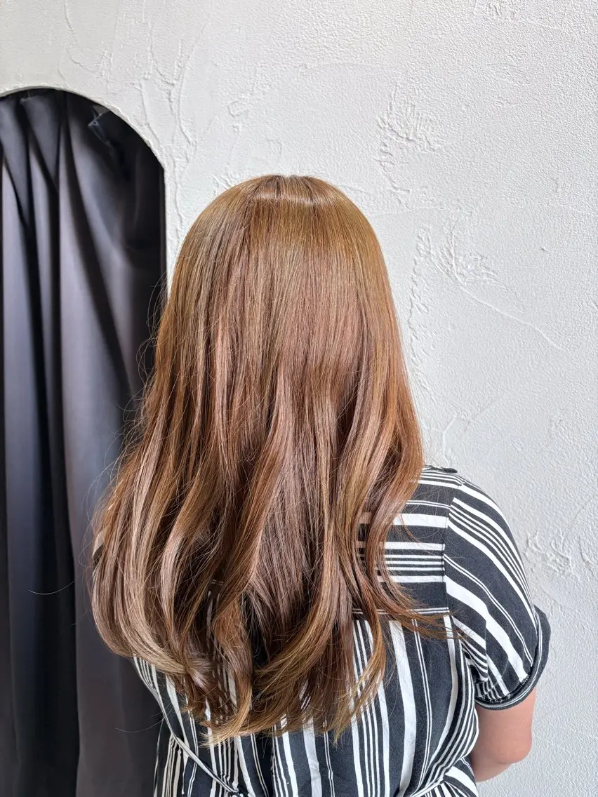 カラー 透明感カラー🫧/ 信澤瑠俐のヘアスタイル
