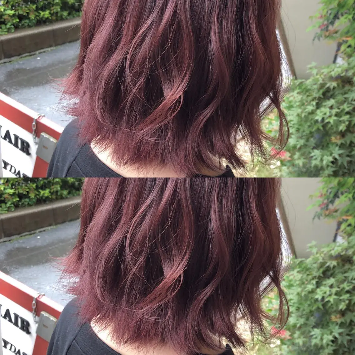 ミディアム カラー パーマ ヘアアレンジ 八巻 晴香のヘアスタイル