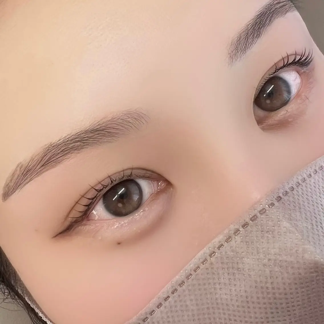 アイブロウスタイリング 眉毛ワックス脱毛 眉メイク付き♪の写真
