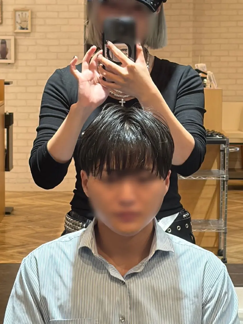 メンズ 18歳最速美容師 /羽田野紗可のヘアスタイル
