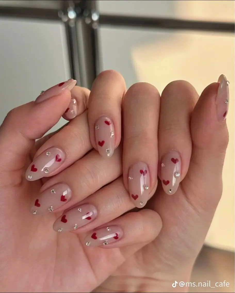 ネイル グラデーション キラキラネイル ワンカラーネイル 冬ネイル Jenn Nail Salonのネイルデザイン