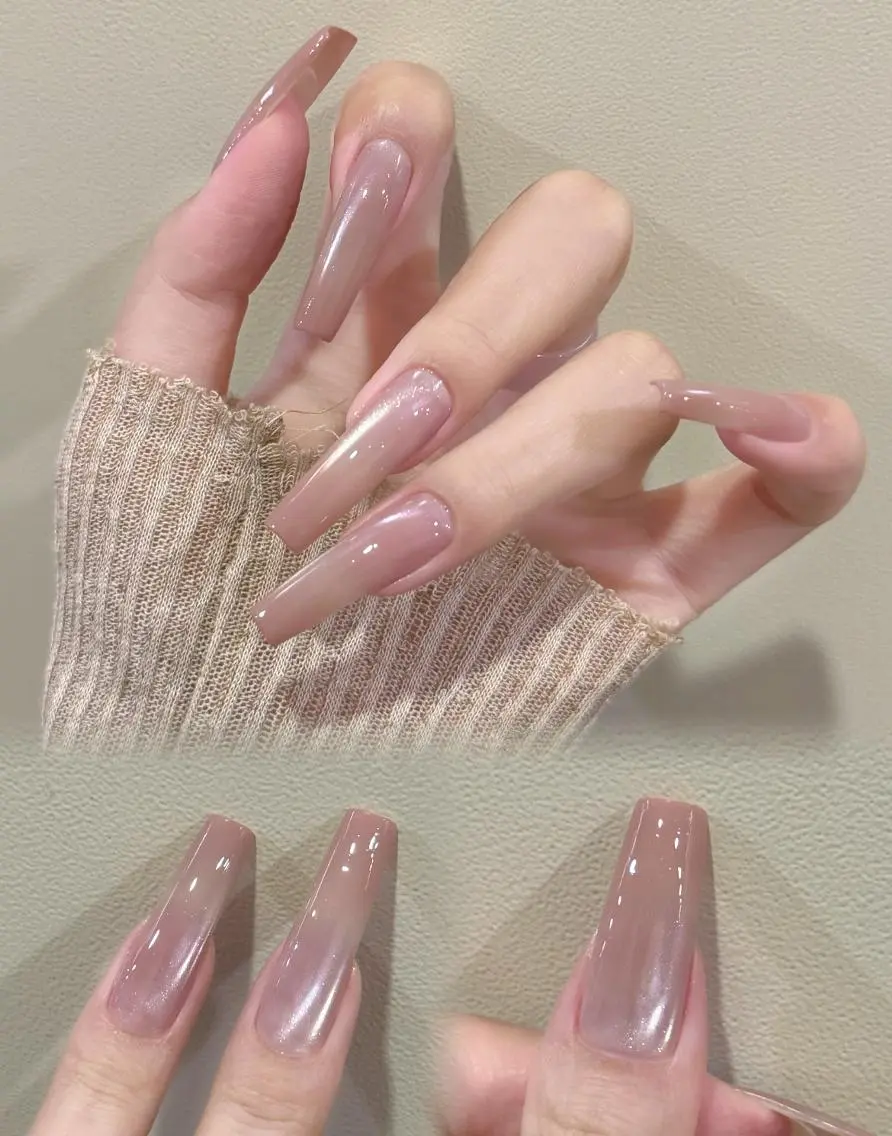 🧸🐾【チップ長さだし】マグネット/ミラー/オーロラ/ワンカラーの写真