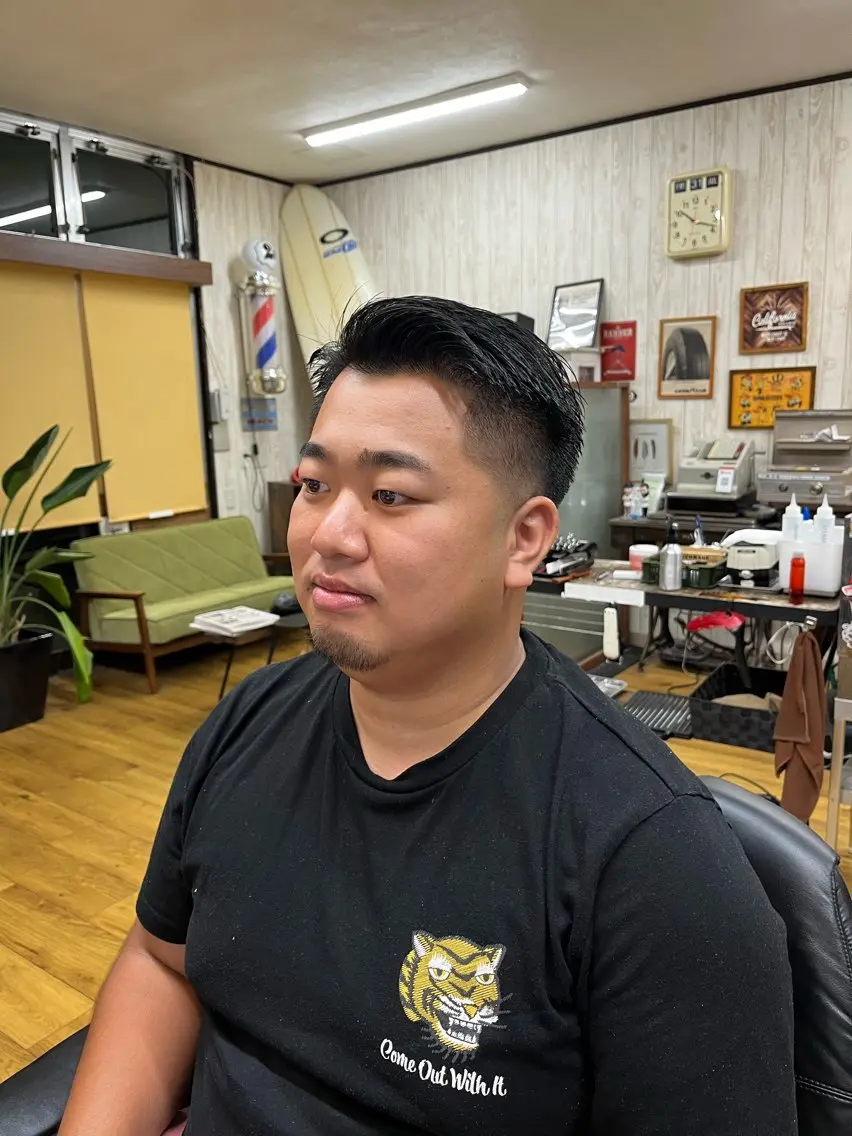ショート メンズ 飯島 悠輝のヘアスタイル