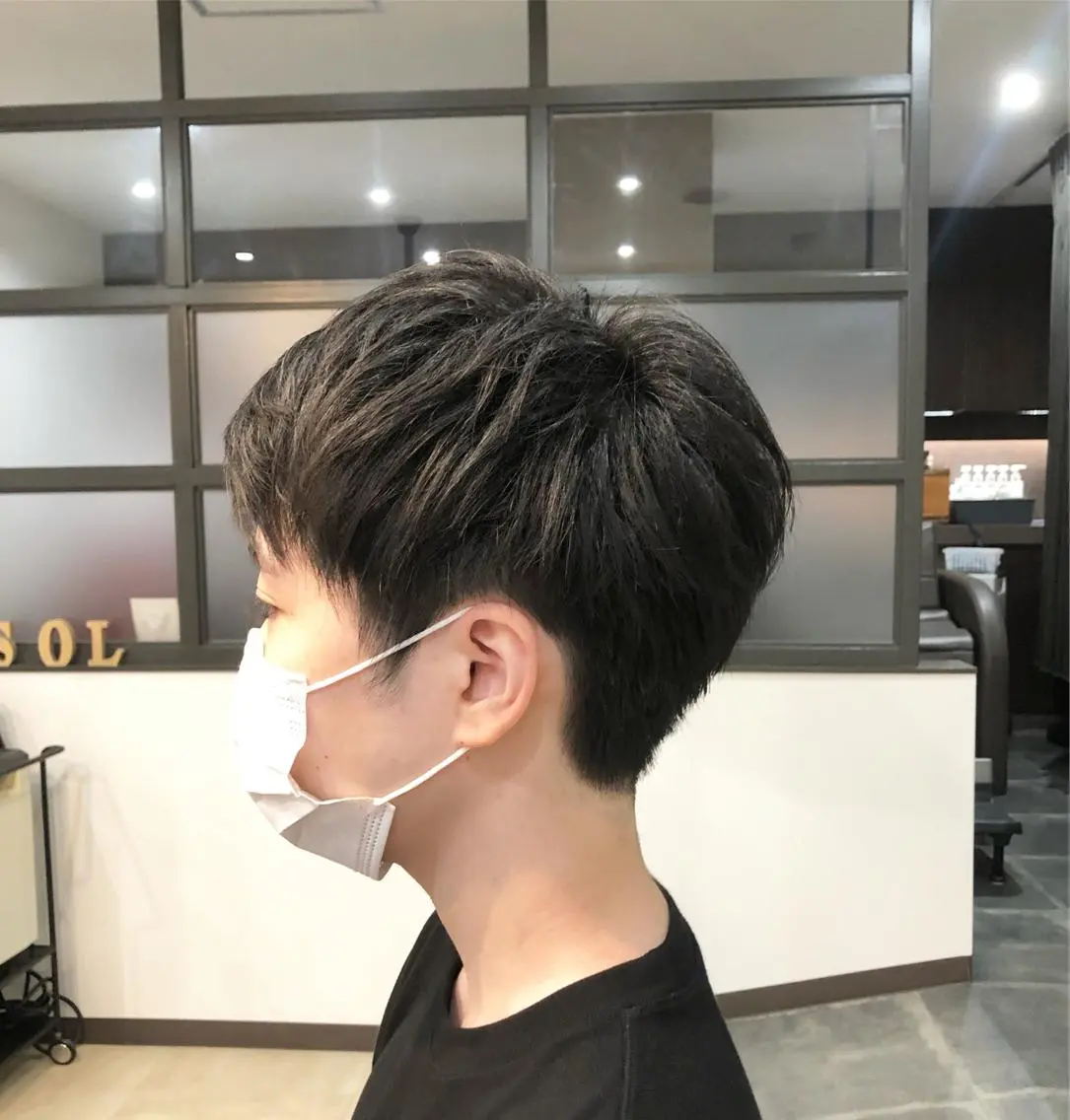 メンズ ツーブロック 刈り上げ SOL .✂︎ 松永李帆のヘアスタイル