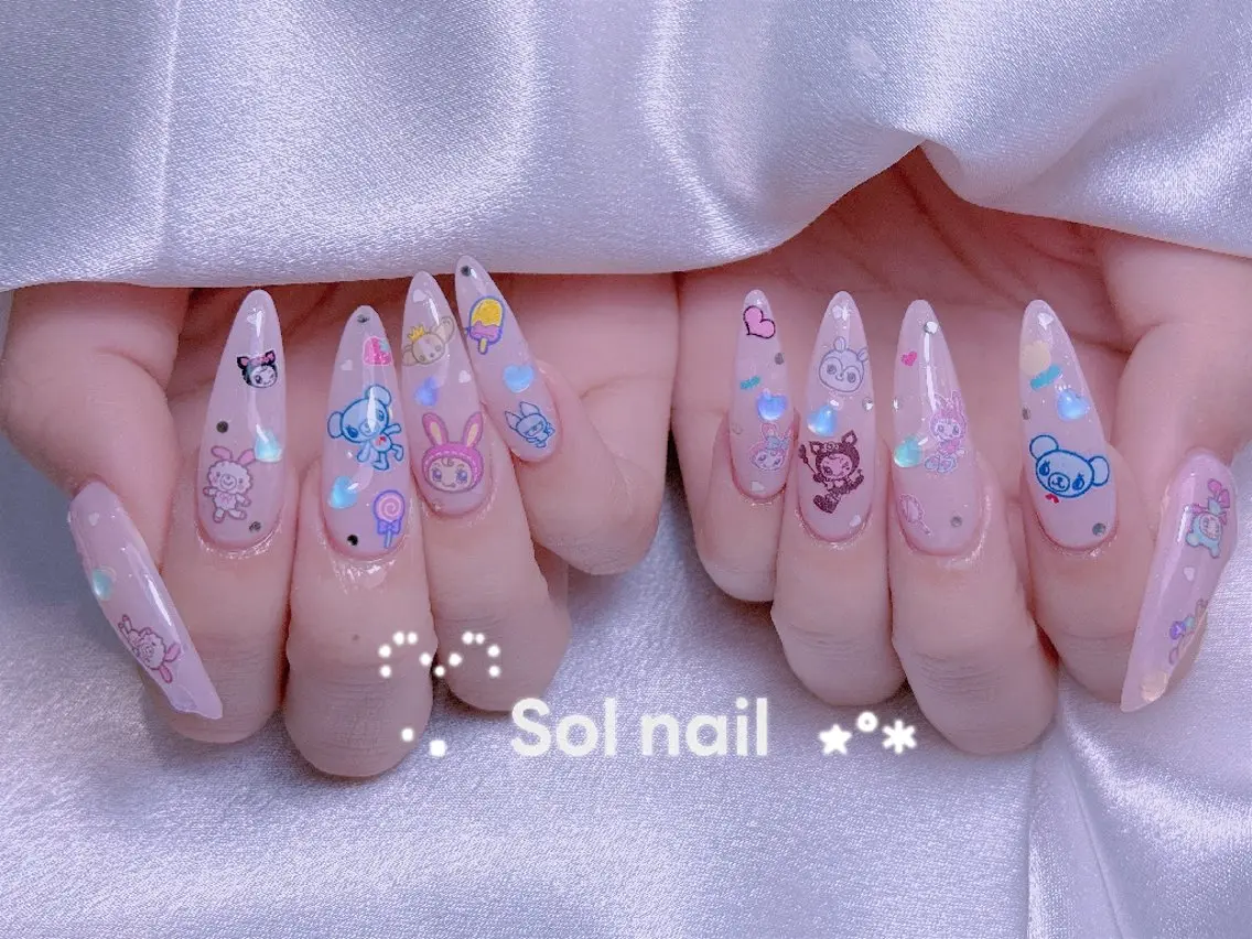 ネイル ハンドネイル ハンドケア Sol Nail ミネのネイルデザイン