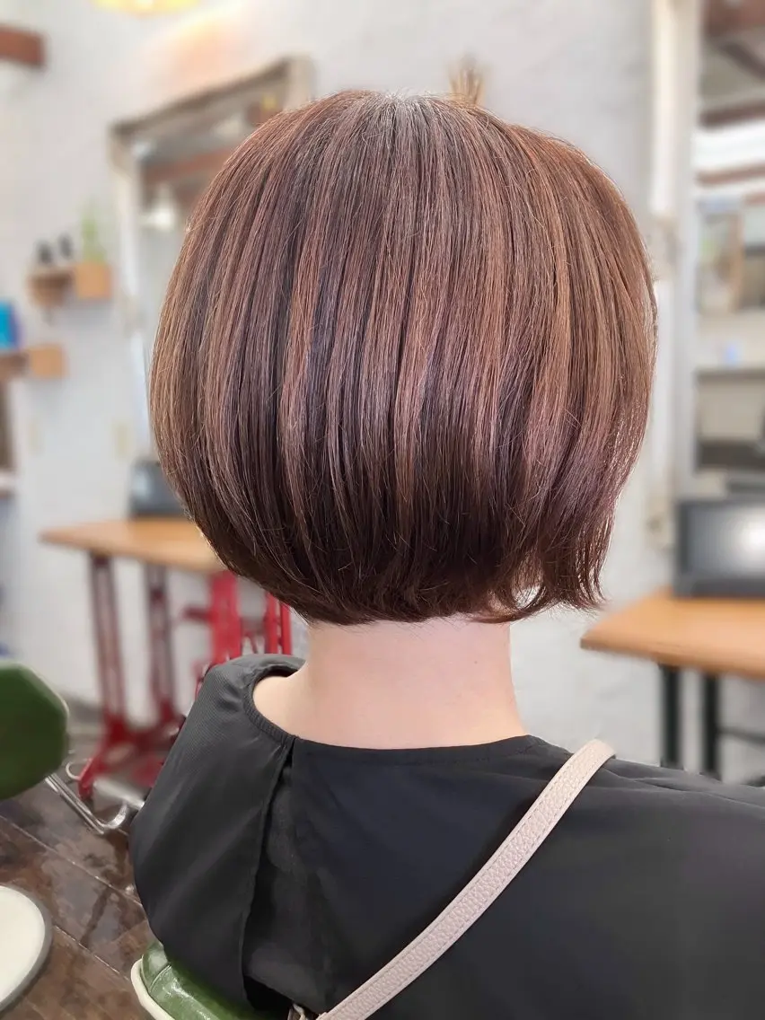 ショート カット ヘアカラー 末吉 慶多のヘアスタイル