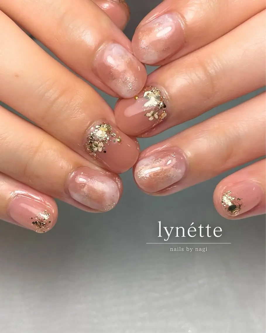 ネイル ニュアンスネイル lynétte 那覇ネイルサロンのネイルデザイン