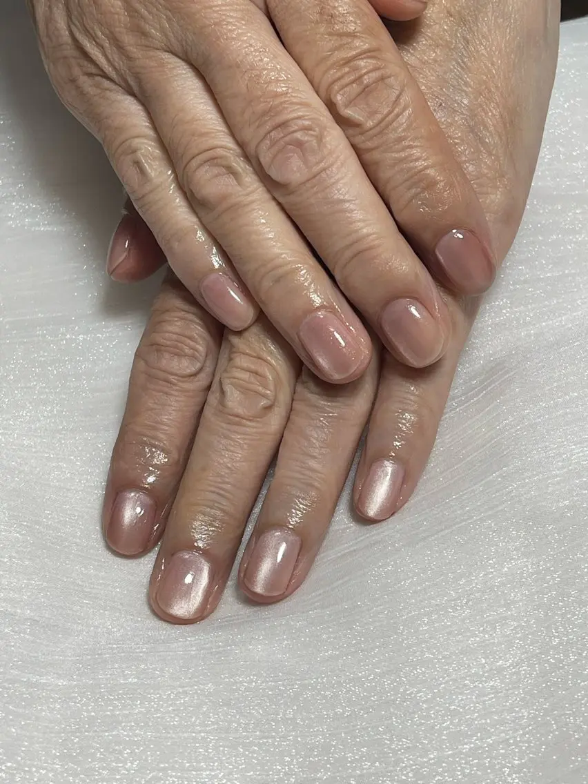 ネイル ハンドネイル nail salon 紬のネイルデザイン
