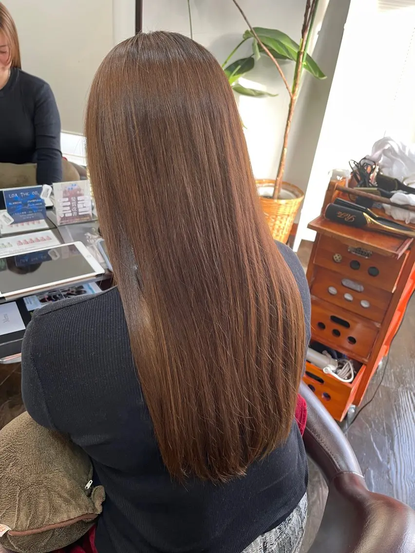 ロング La Ruelle yoko🐈髪質改善のヘアスタイル