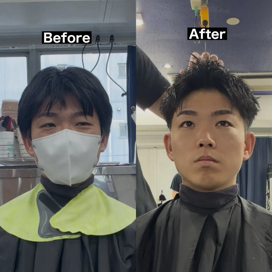 ショート メンズ カット 【"漢らしい" 作ります】昇陽のヘアスタイル