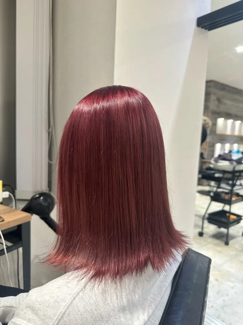 ミディアム さかもと りくのヘアスタイル