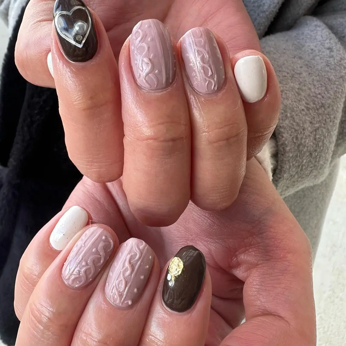 ネイル アートネイル 久々 もえみのネイルデザイン