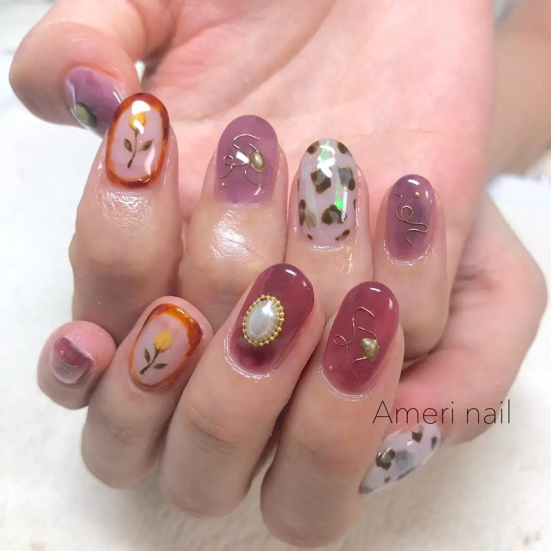 ネイル ハンドネイル nailist TOMOのネイルデザイン