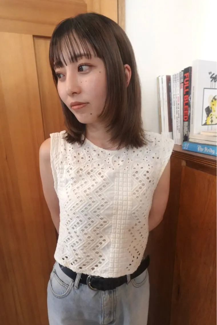 ワンカラー+トリートメントの写真