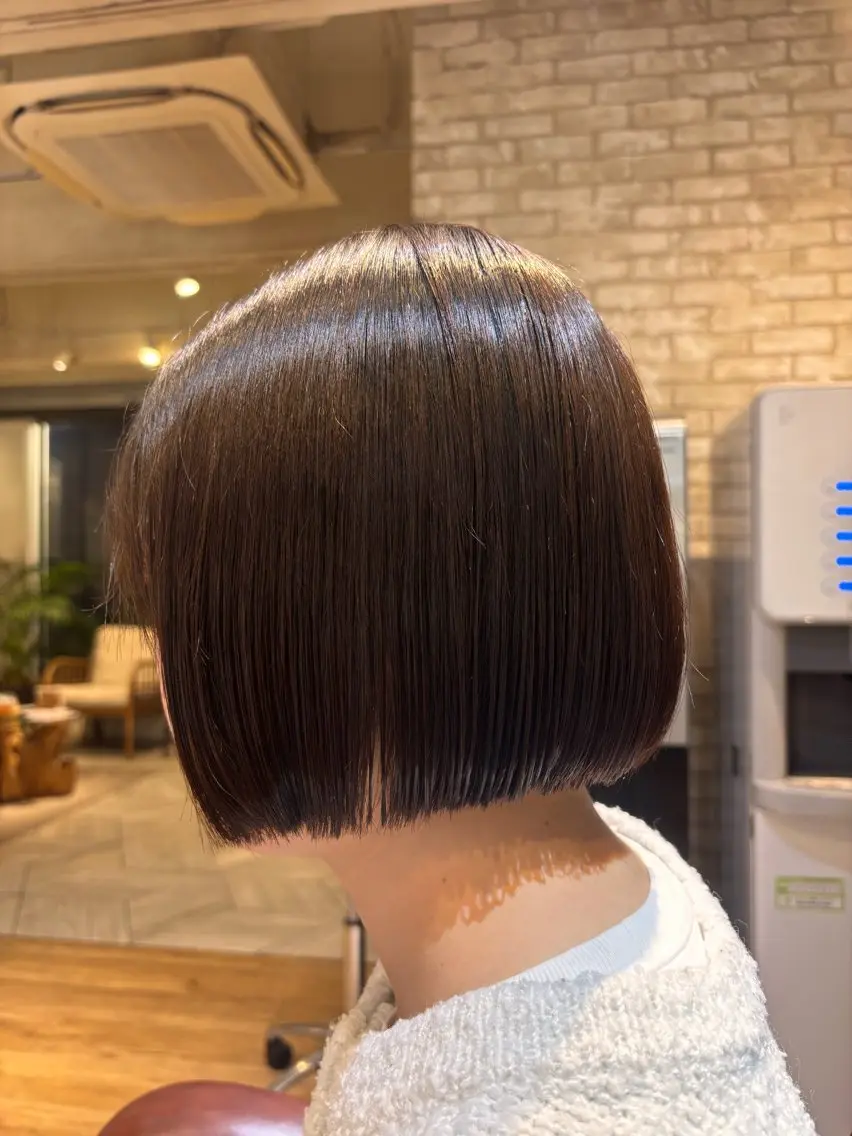 ショート カット コテ巻きパーマ✨/ 木下明哉のヘアスタイル
