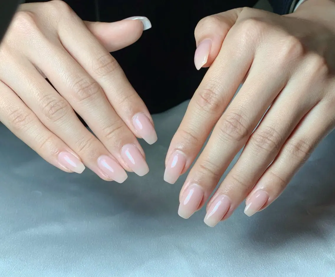 ネイル オフィスネイル ワンカラーネイル シンプルネイル ハンドネイル Nail Salon Anのネイルデザイン