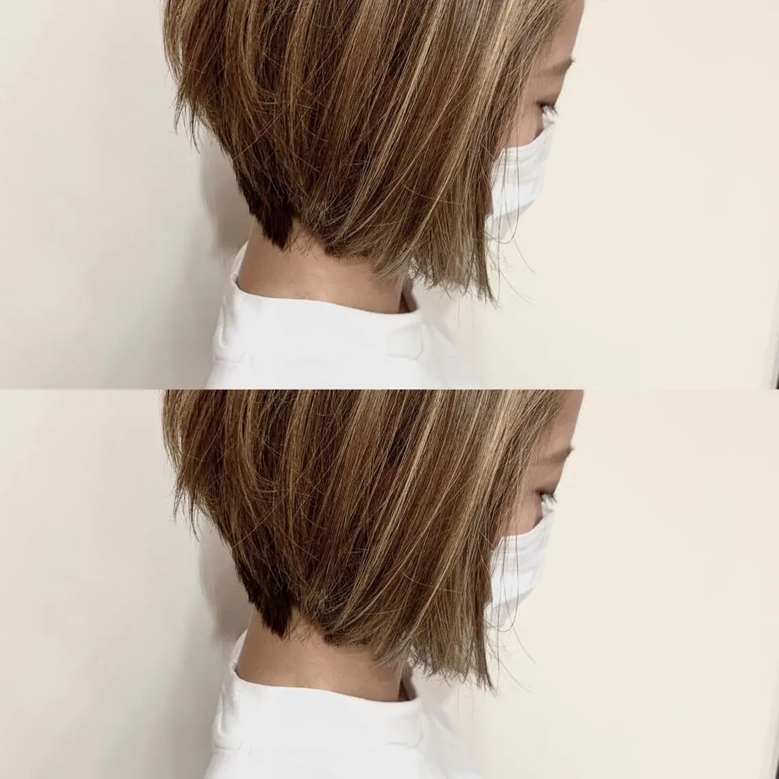 ショート カラー ヘアアレンジ カット ヘアカラー 岡崎勇人/レイヤー/ 韓国/ケラチンTRのヘアスタイル