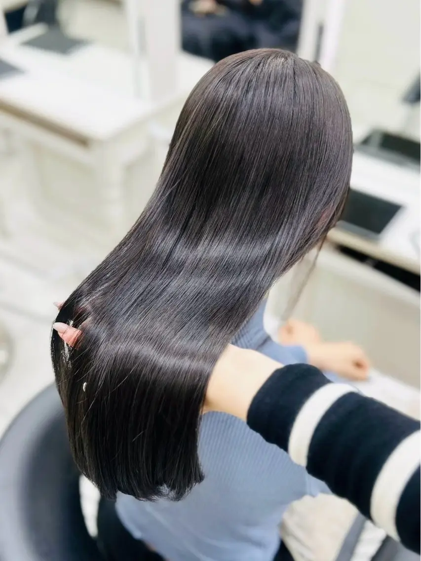 ロング ヘアカラー 透明感カラー/銀座 /Kazukiのヘアスタイル