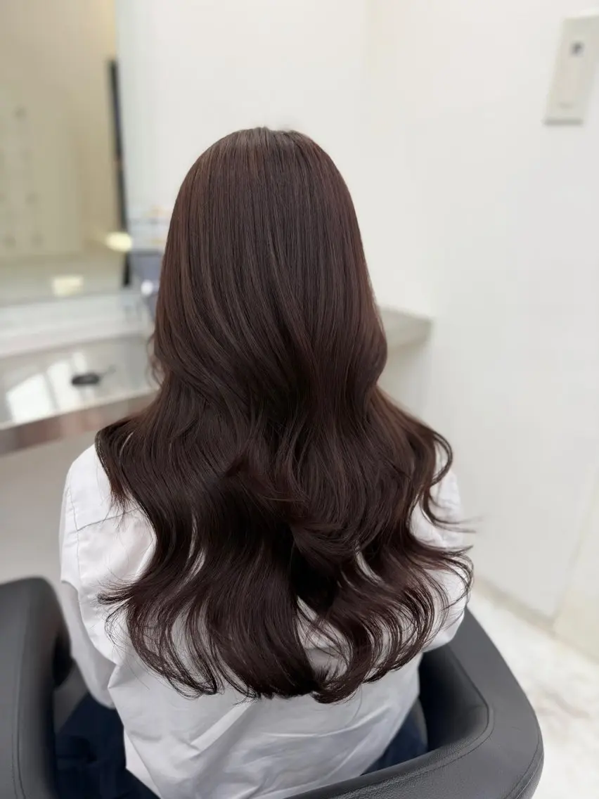 ロング カラー ヘアアレンジ カット ヘアカラー トリートメント 透明感カラー🎀艶髪 Anju/渋谷🎀のヘアスタイル