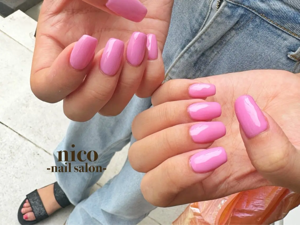 hand🫧ワンカラーorラメグラ(オフ込み)の写真