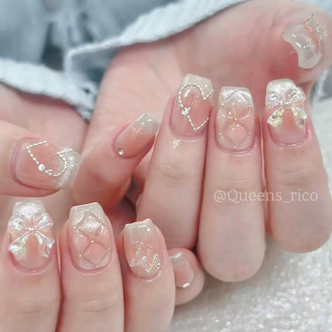 ネイル ハンドネイル Queens マオのネイルデザイン