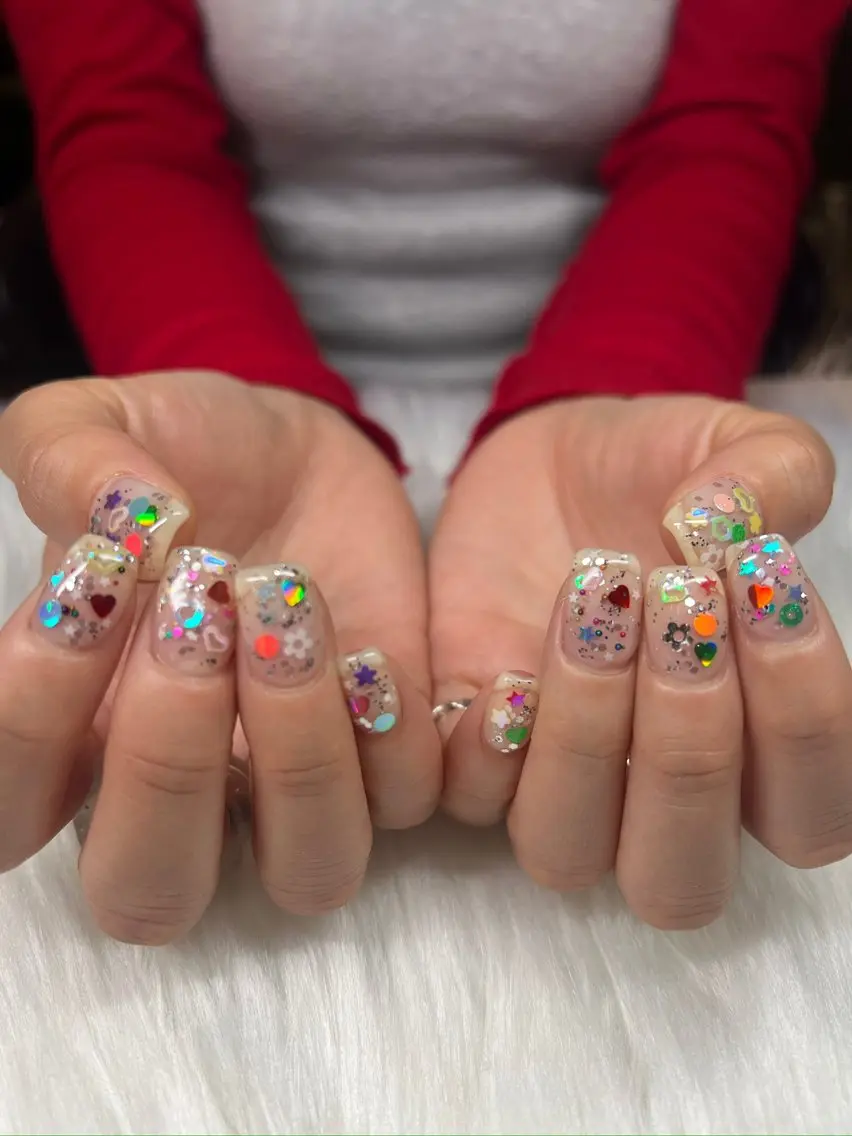 ネイル ハンドネイル Hues  Nail Sasaraのネイルデザイン