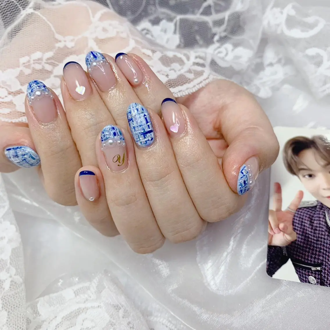 ネイル ハンドネイル La neige* yuki 🐩🌙のネイルデザイン