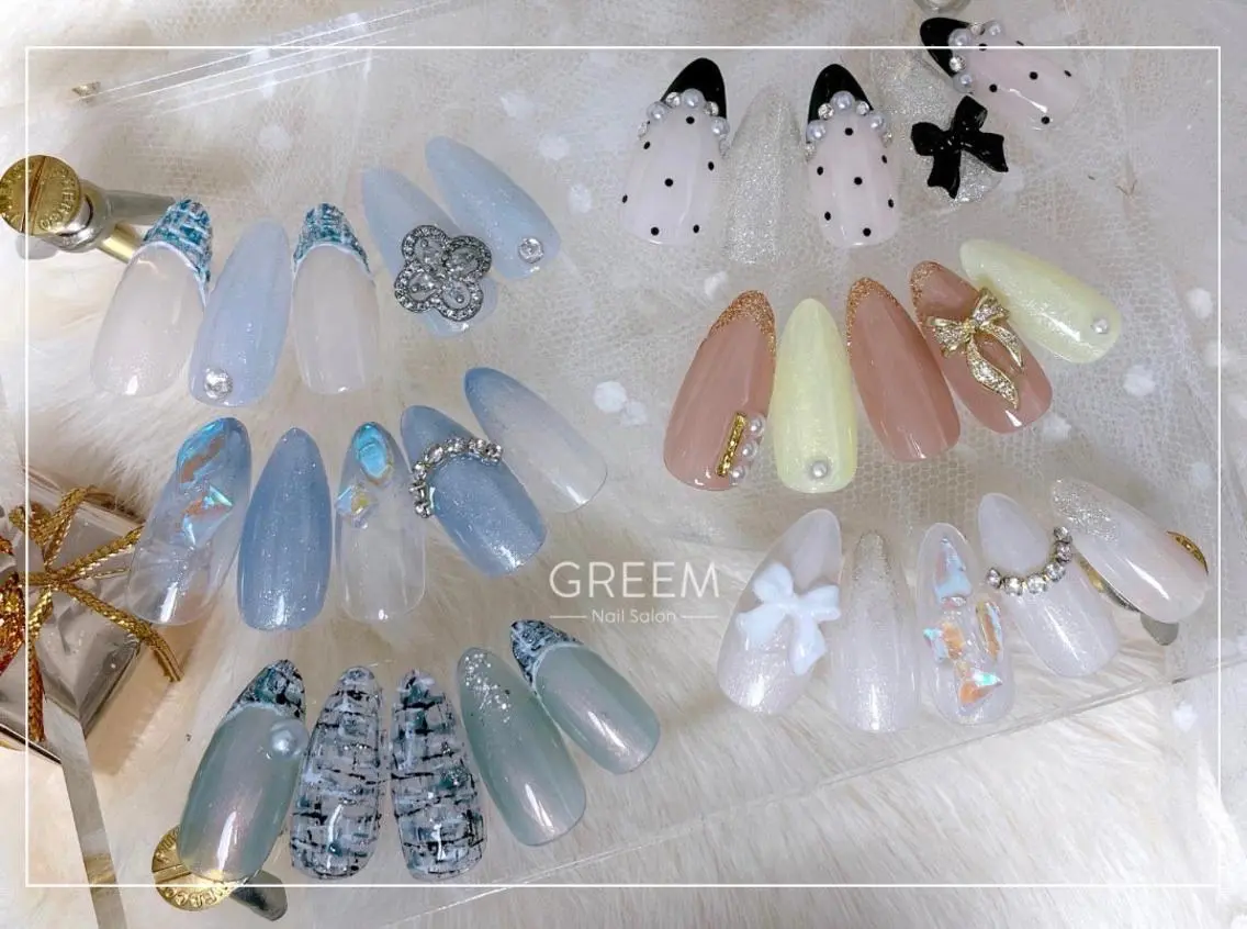 ネイル 持ち込み GREEM グリームのネイルデザイン
