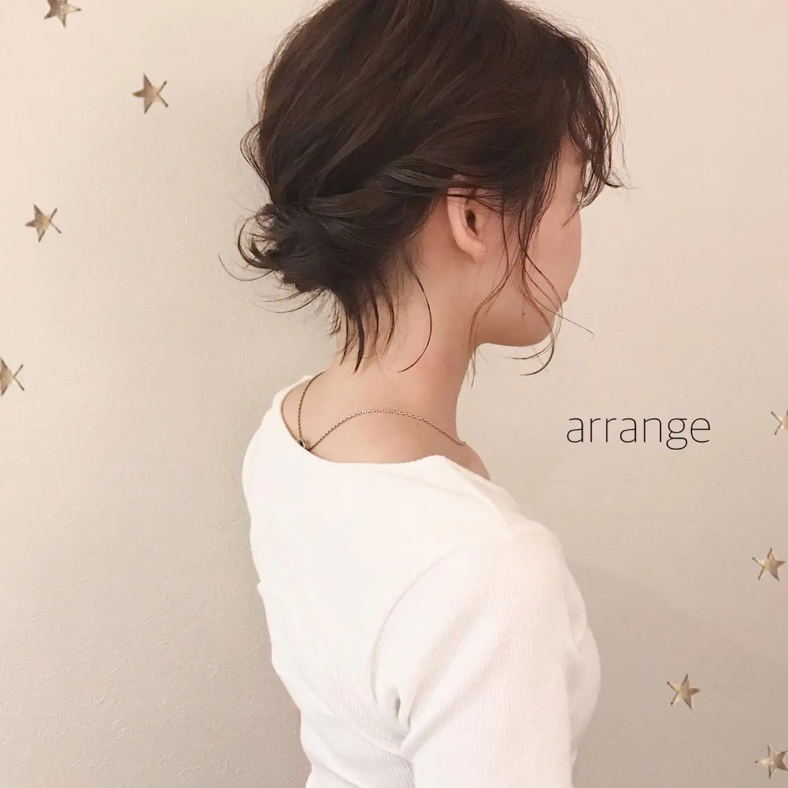 ショート カラー ヘアアレンジ 市川 千夏のヘアスタイル