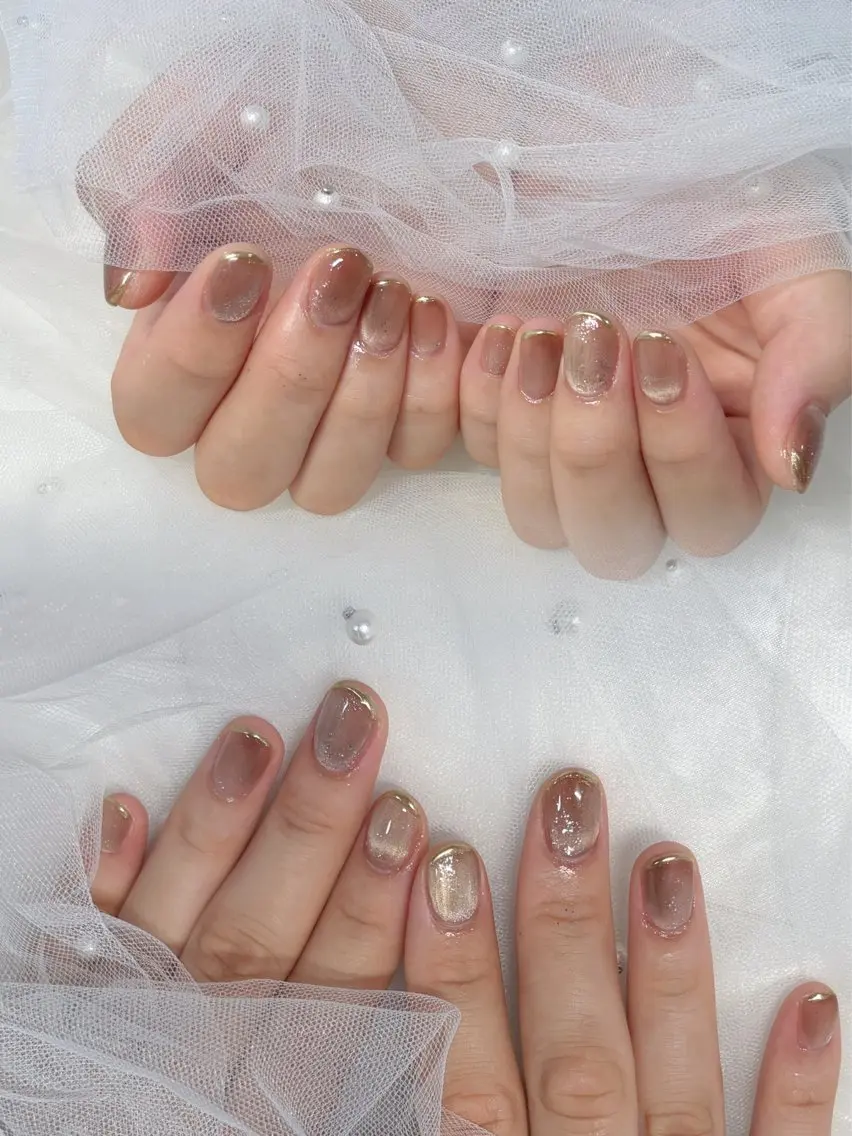 ネイル ハンドネイル 𝓇𝒶𝓃𝒶𝓃 𝓃𝒶𝒾𝓁のネイルデザイン