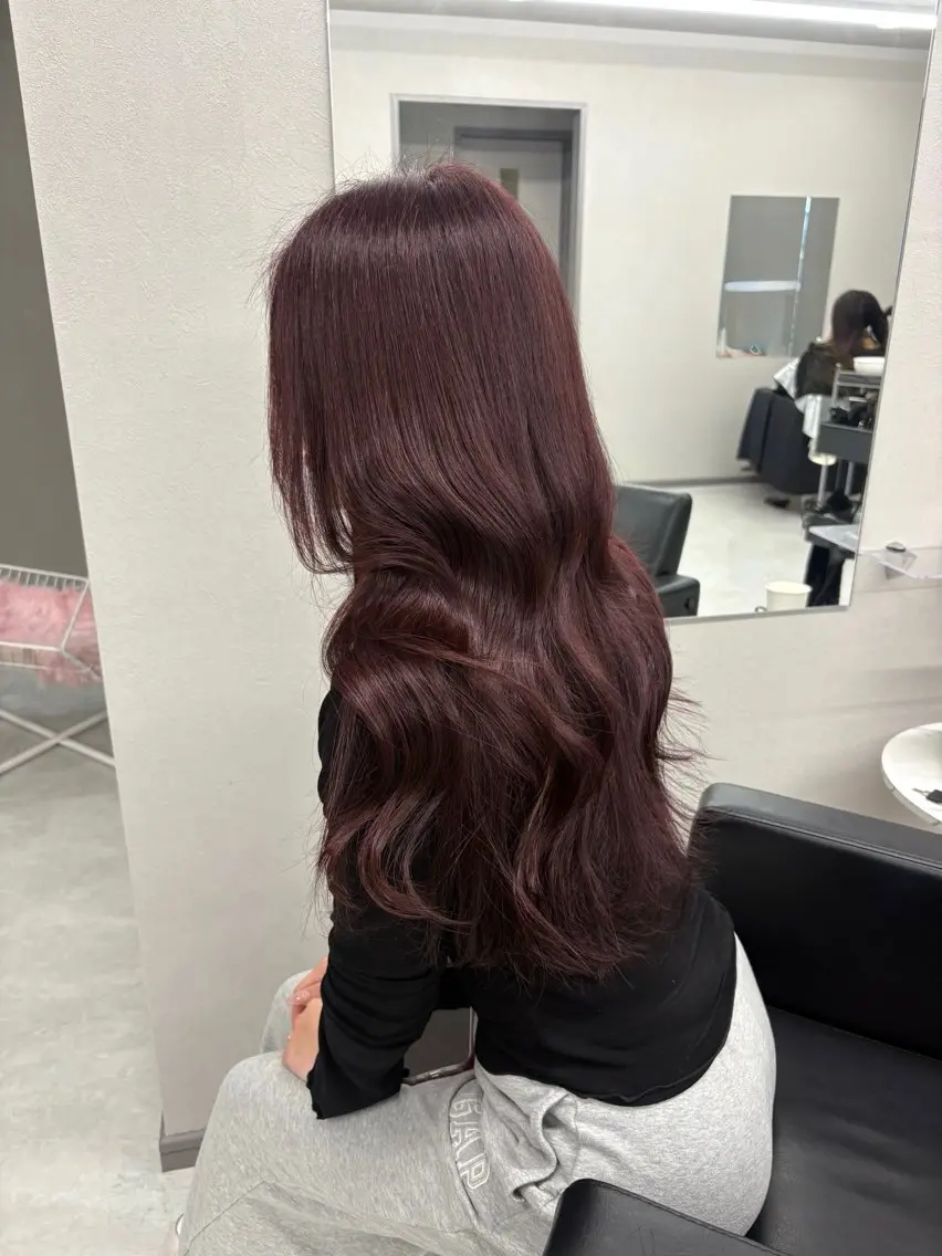 ロング mitty aikaのヘアスタイル