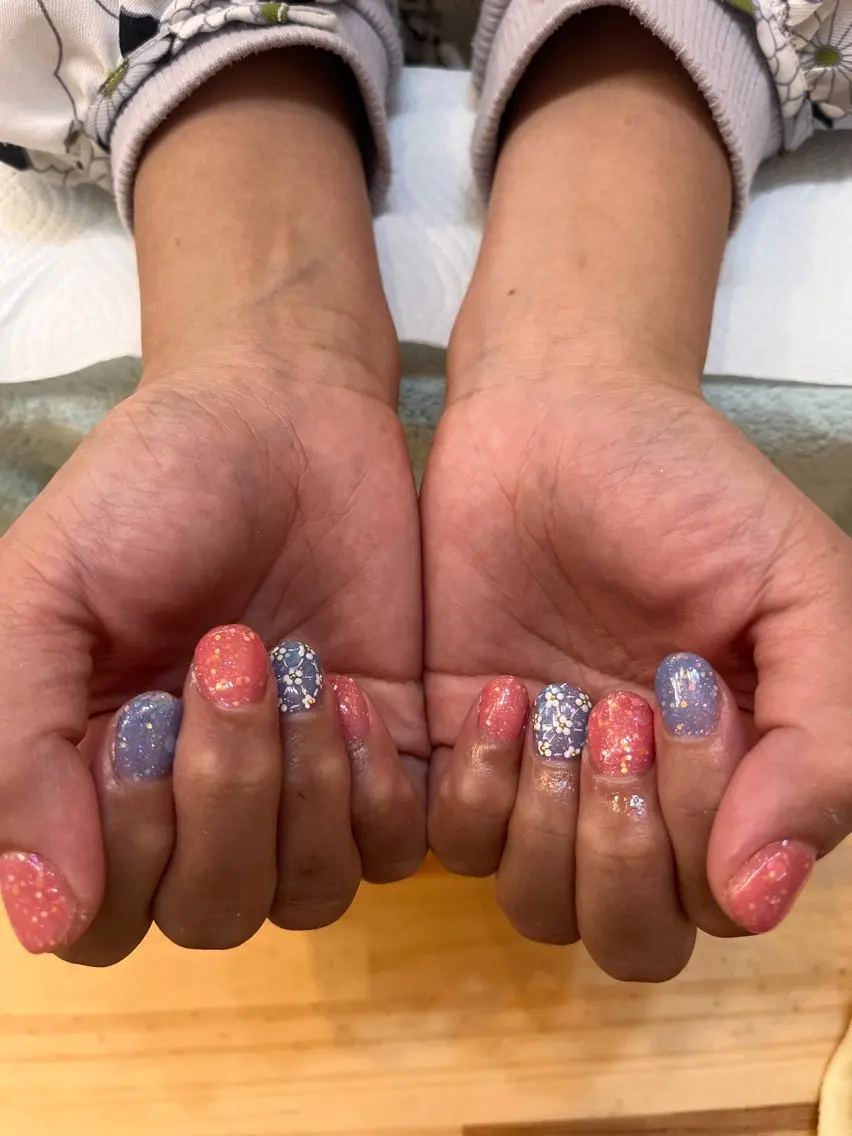 ネイル シンプルネイル nailAlaia 妙典店 アイリのネイルデザイン