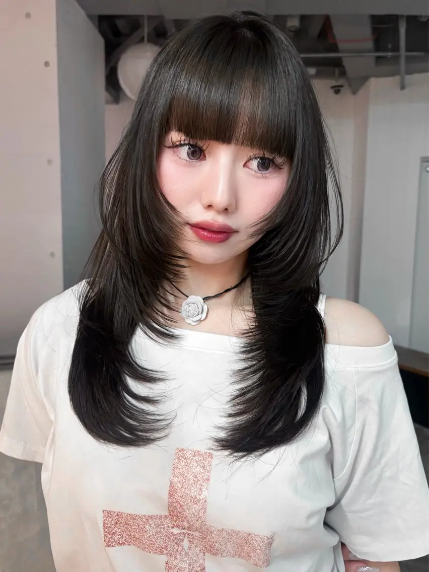 ロング レイヤー/ブリーチ 特化kotomiのヘアスタイル