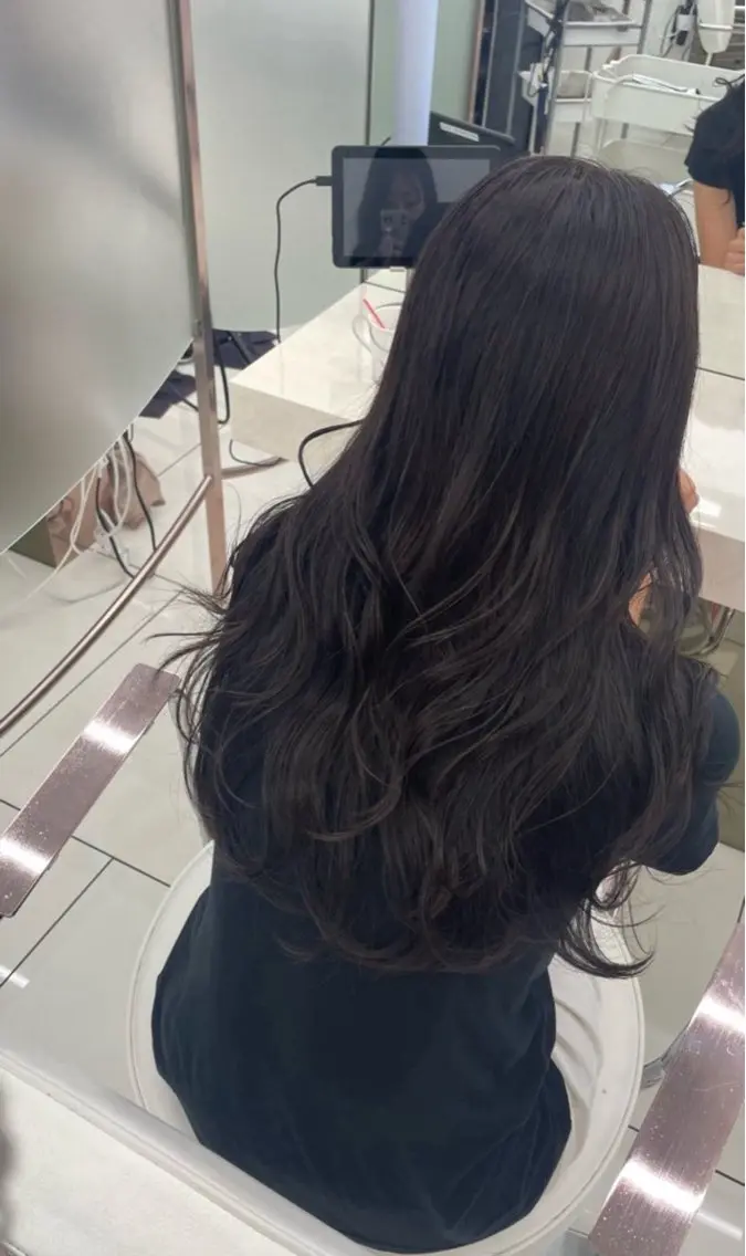 ロング カラー COA GINZA 小野澤駿のヘアスタイル