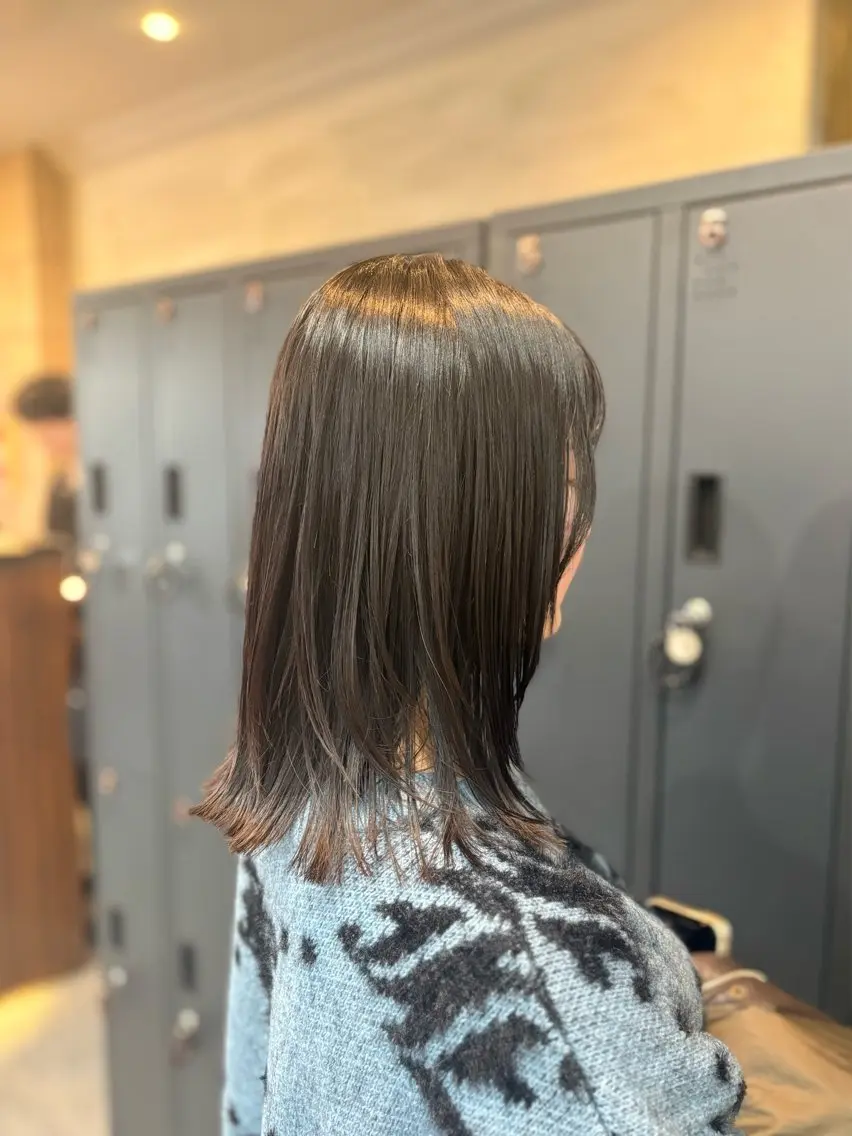 ミディアム カット ヘアカラー SHIAN 立川 🍑すずかのヘアスタイル
