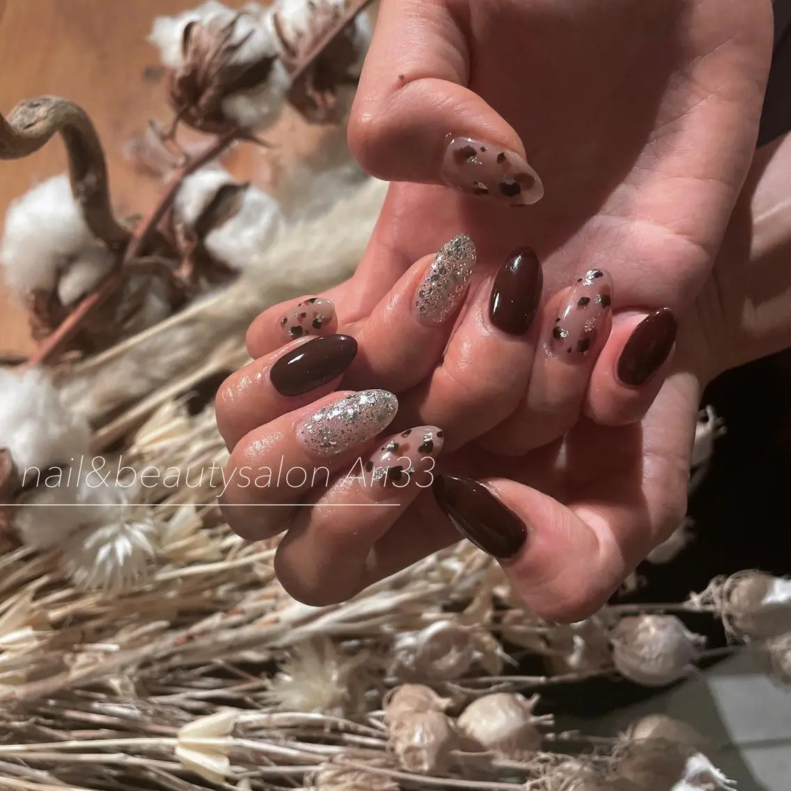 ネイル ハンドネイル プライベートサロン Ari33nailのネイルデザイン
