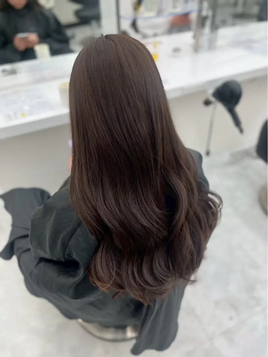 ロング カラー ヘアカラー トリートメント 透明感カラー/ chinatsuのヘアスタイル
