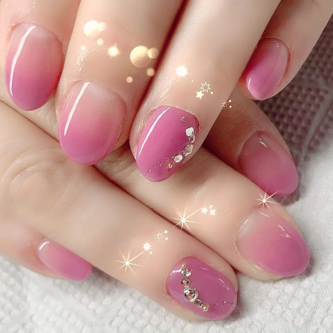 ネイル ハンドネイル GLITTER NAILS高速長田のマツエク・マツパデザイン